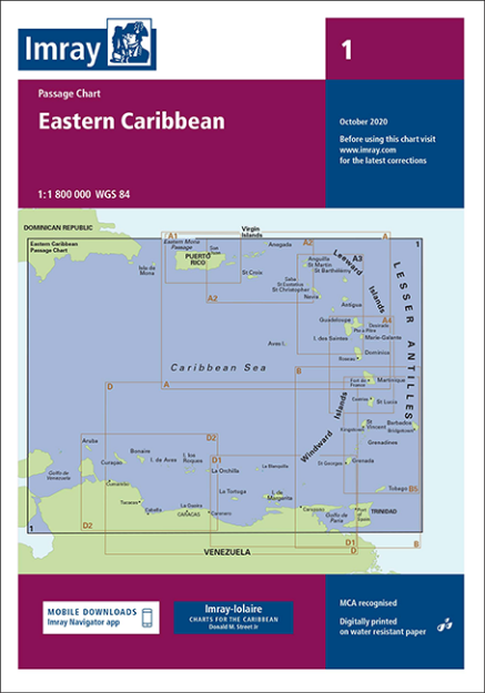 Imray 1 - Eastern Caribean general chart